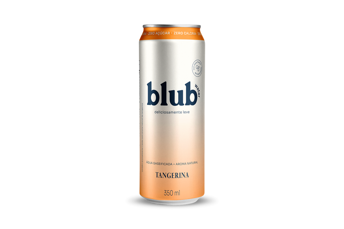 blub tangerina 350ml (6 latas)