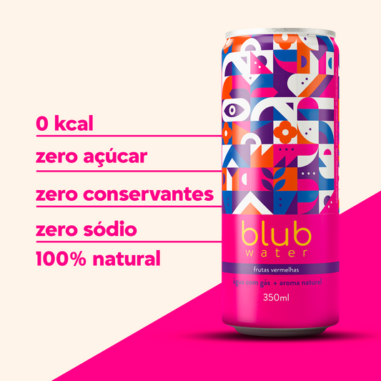 blub frutas vermelhas 350ml (6 latas)