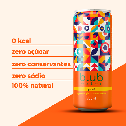 blub guaraná 350ml (6 latas)
