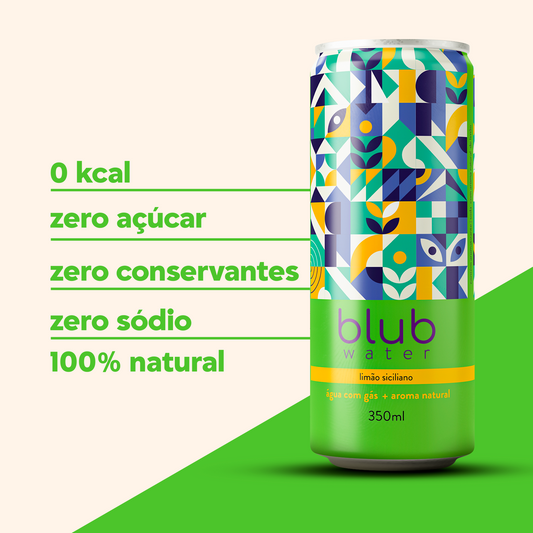 blub limão siciliano 350ml (6 latas)