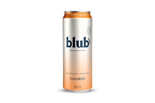 blub tangerina 350ml (6 latas)