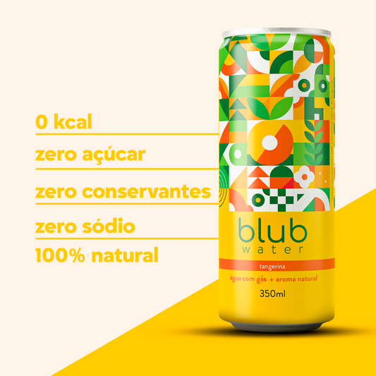 blub tangerina 350ml (6 latas)