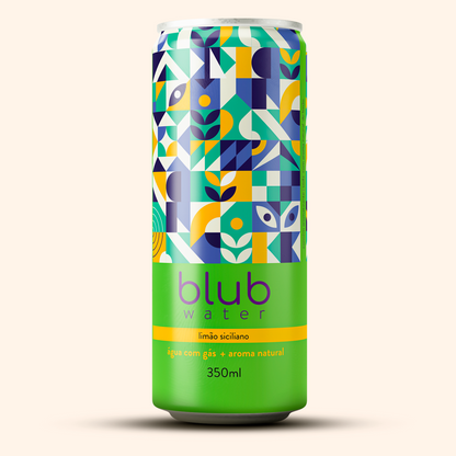 blub limão siciliano 350ml (6 latas)