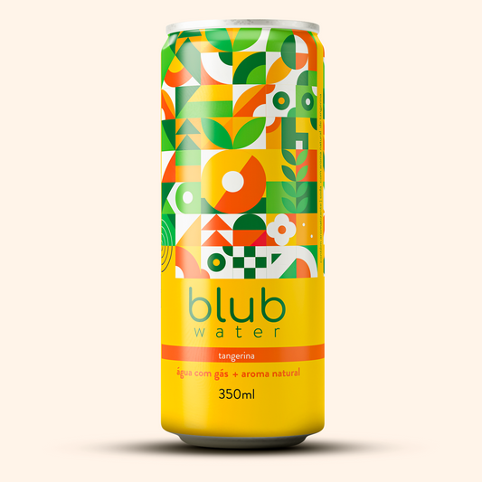 blub tangerina 350ml (6 latas)