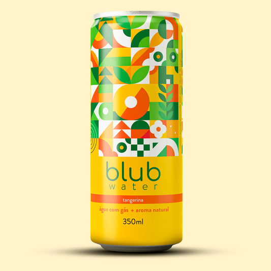 blub tangerina 350ml (6 latas)
