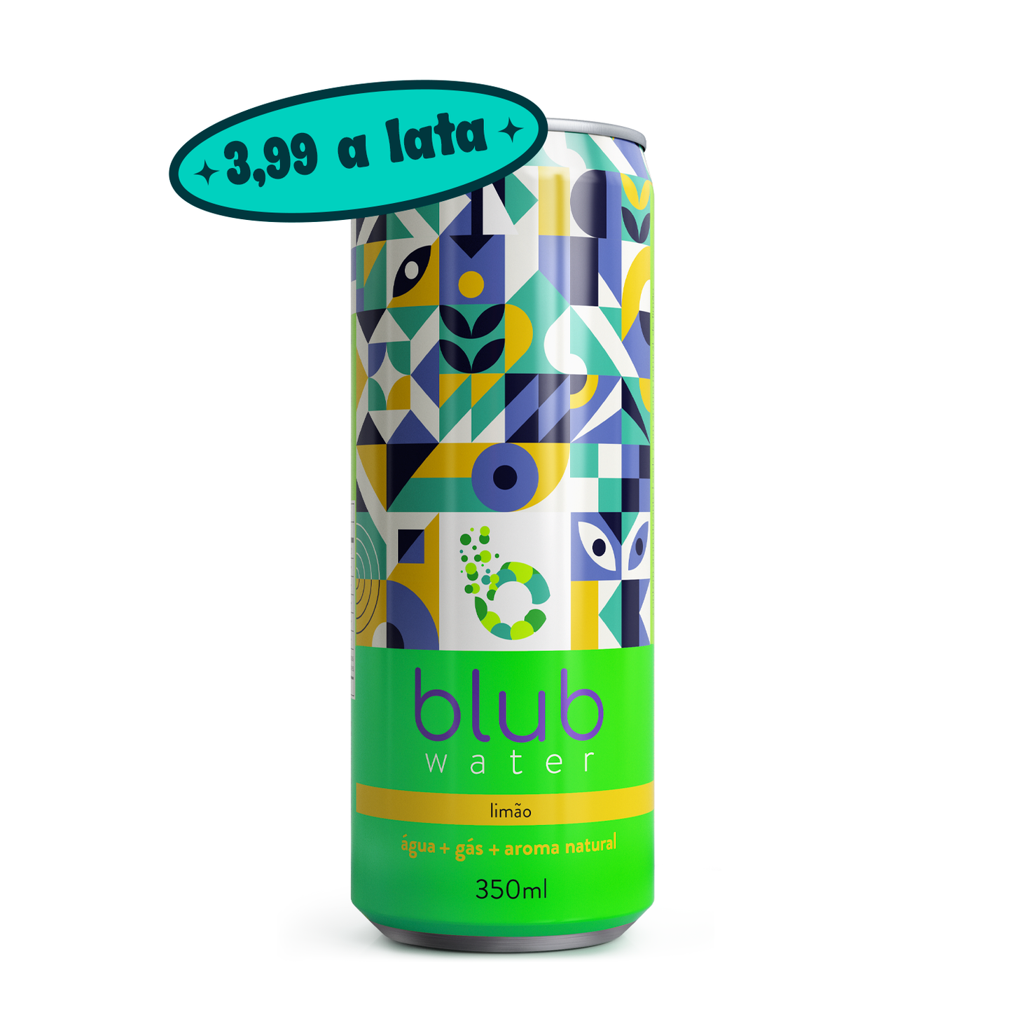 blub limão 350ml (6 latas)