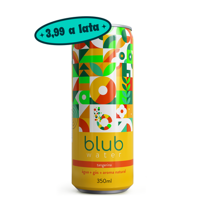 blub tangerina 350ml (6 latas)